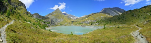 Panorama Stausee Margaritze